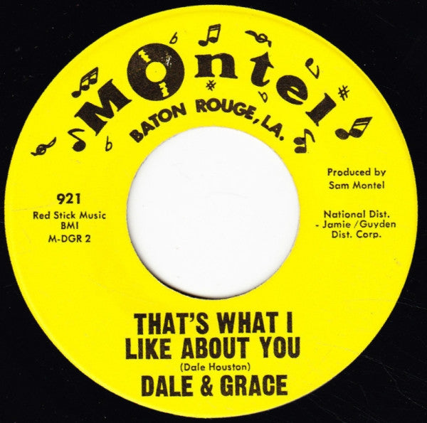 Dale & Grace : I'm Leaving It Up To You  (7", Single, Lon)