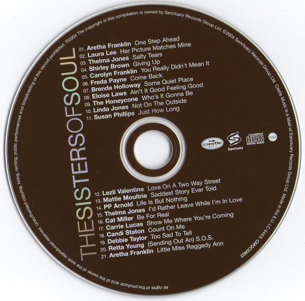 Various : The Sisters Of Soul (CD, Comp)