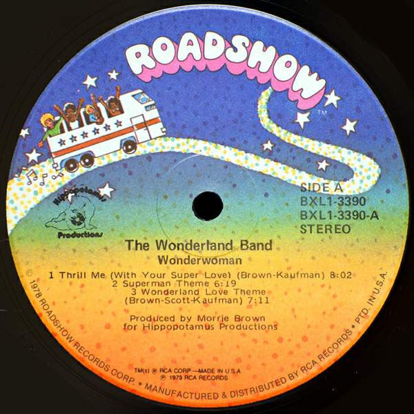 The Wonderland Band : Wonder Woman (LP, Album, Gat)