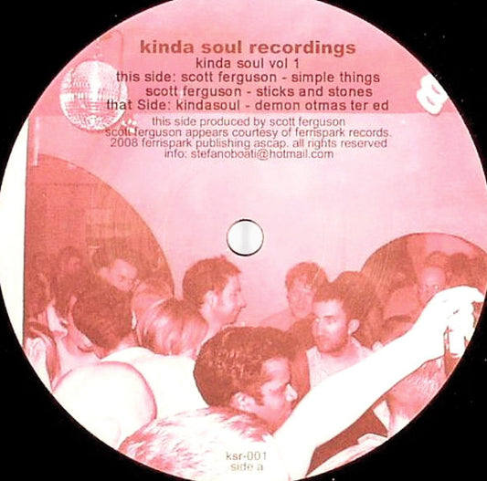 Scott Ferguson, Kindasoul : Kinda Soul Vol 1 (12")
