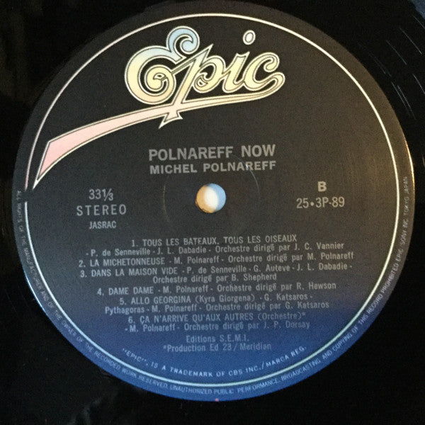 Michel Polnareff : Polnareff Now = ポルナレフ・ナウ / ミッシェル・ポルナレフ (LP, Comp)