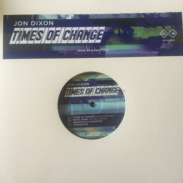 Jon Dixon (3) : Times Of Change (12", EP)