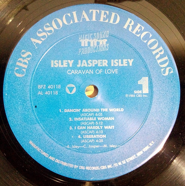 Isley Jasper Isley : Caravan Of Love (LP, Album, Pit)