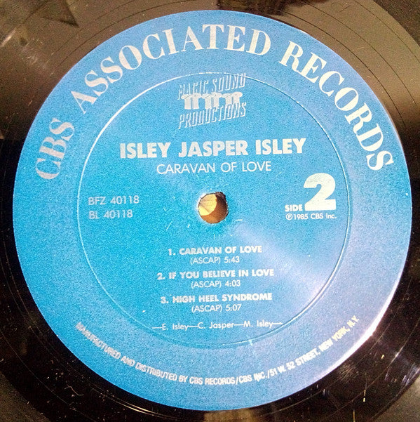 Isley Jasper Isley : Caravan Of Love (LP, Album, Pit)