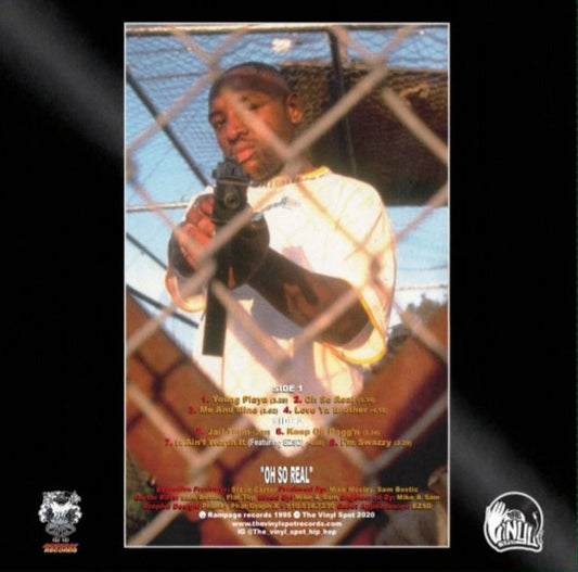 J-Dogg (2) : Oh So Real (LP, Album, Ltd, Num, RE)