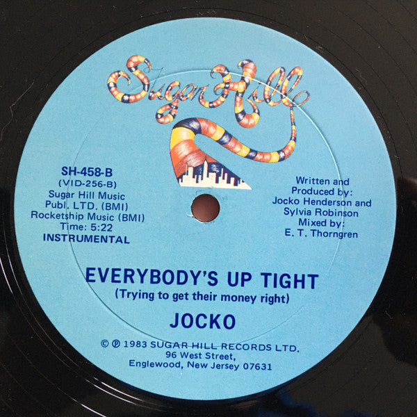 Jocko : Everybody's Up Tight (Trying To Get Their Money Right) (12")