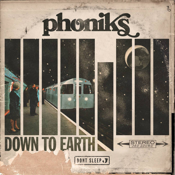Phoniks : Down To Earth (LP, Album, RP, Cok)