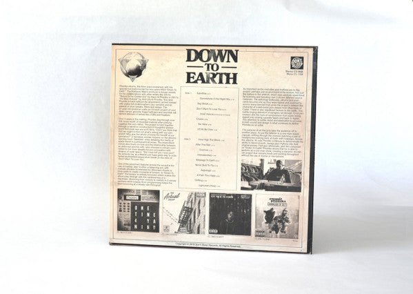 Phoniks : Down To Earth (LP, Album, RP, Cok)