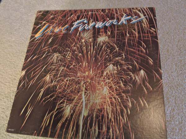 Fireworks (9) : Live Fireworks (LP, Album, Promo)
