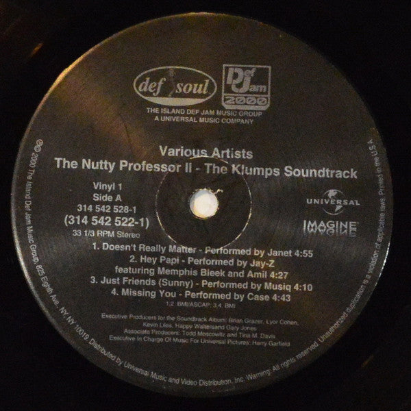 Various : Nutty Professor II: The Klumps - Soundtrack (2xLP, Comp)