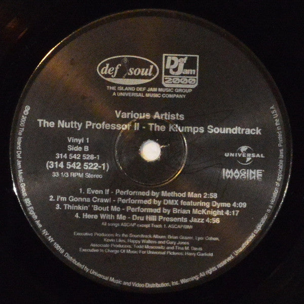 Various : Nutty Professor II: The Klumps - Soundtrack (2xLP, Comp)