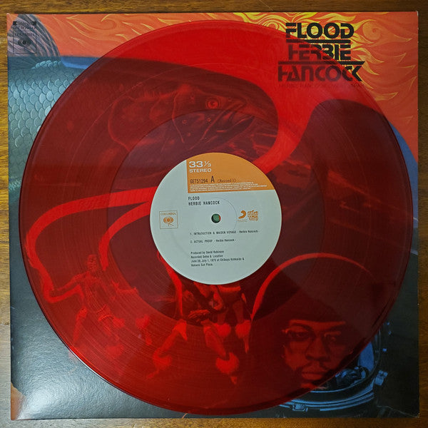 Herbie Hancock : Flood (Herbie Hancock Live In Japan) (2xLP, Album, Ltd, RE, Red)