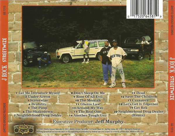 J Rock : Streetwize (CD, Album, RE)