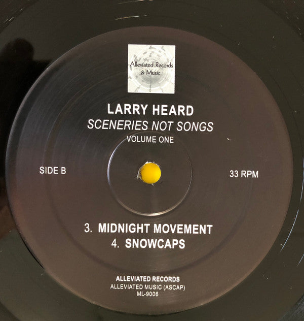 Larry Heard : Sceneries Not Songs, Volume One (2xLP, Album, RE)