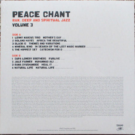 Various : Peace Chant Vol.3 (LP, Comp)