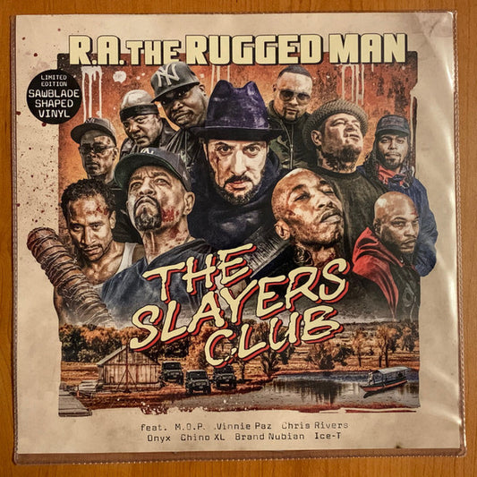 R.A. The Rugged Man : The Slayers Club (10", Shape, Single, Ltd, Sil)