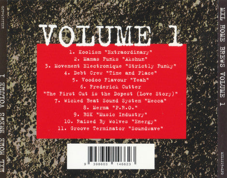Various : Home Brews Volume 1 (CD, Comp)
