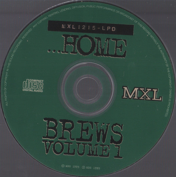 Various : Home Brews Volume 1 (CD, Comp)