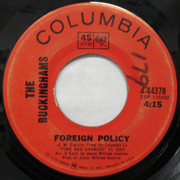 The Buckinghams : Susan (7", Single, San)