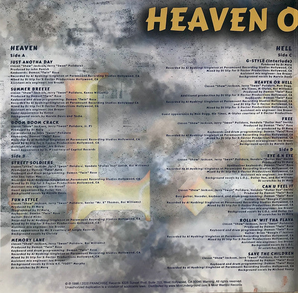 L.O.L. (2) : Heaven Or Hell (2xLP, Album, Ltd, RE)