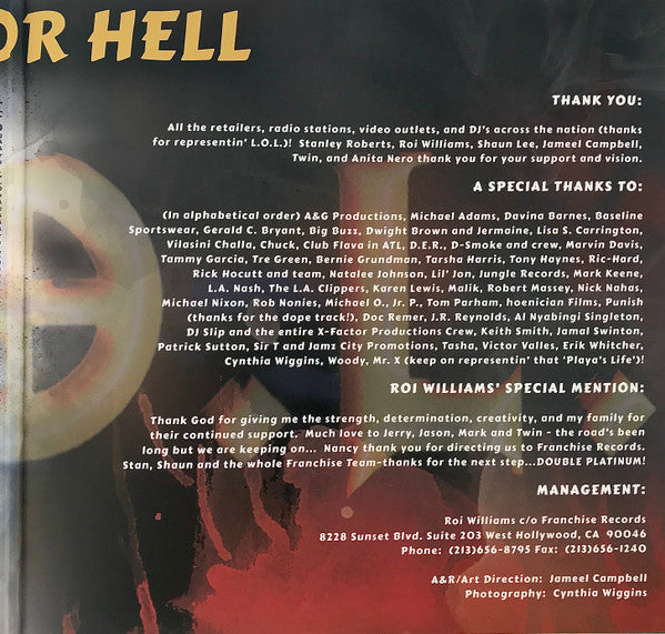 L.O.L. (2) : Heaven Or Hell (2xLP, Album, Ltd, RE)