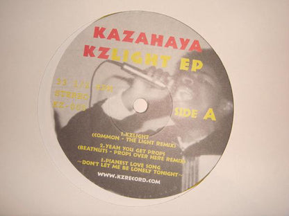 Kazahaya : Kz Light Ep (12", EP, Ltd, P/Unofficial)