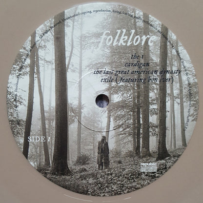 Taylor Swift : Folklore (2xLP, Album, Dlx, Bro)