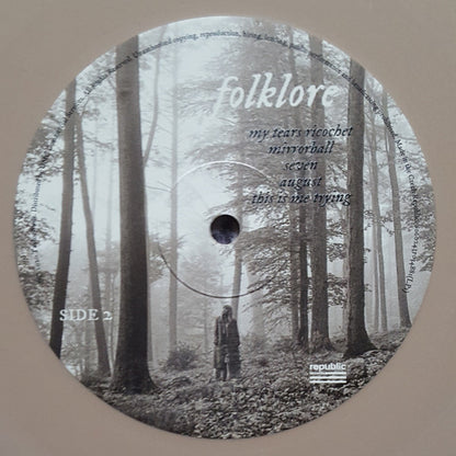 Taylor Swift : Folklore (2xLP, Album, Dlx, Bro)