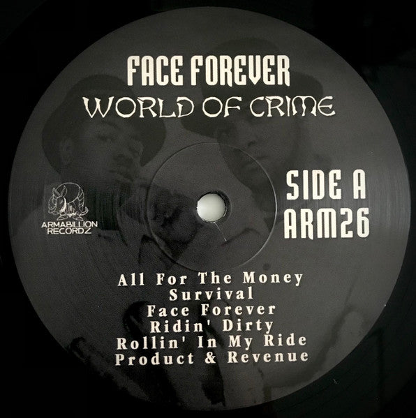 Face Forever : World Of Crime (LP, Album, Ltd, Num, RE)