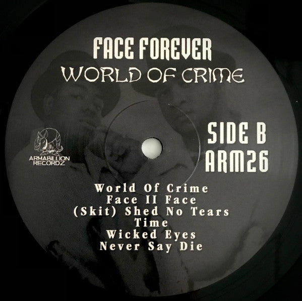 Face Forever : World Of Crime (LP, Album, Ltd, Num, RE)