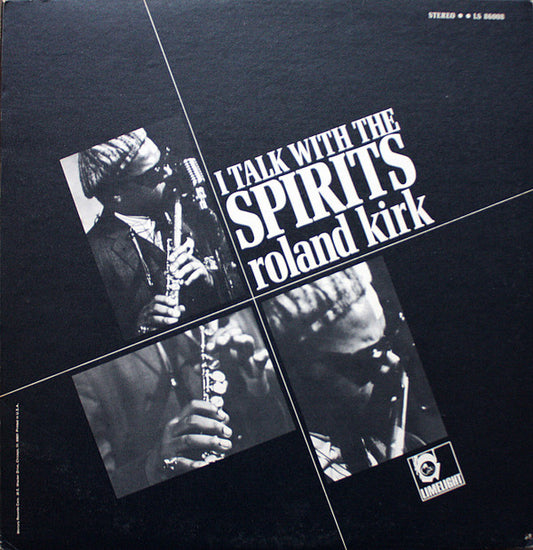 Roland Kirk : I Talk With The Spirits (LP, Album, RP)
