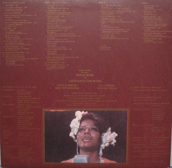 Diana Ross : Lady Sings The Blues (Original Motion Picture Soundtrack) (2xLP, Album, Gat)