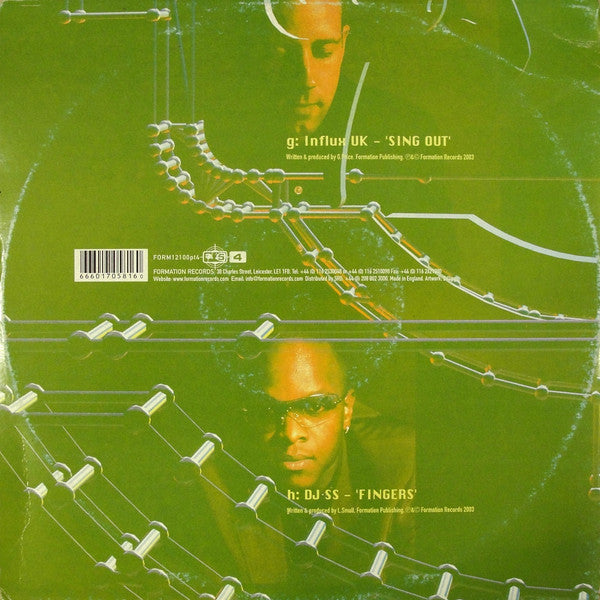 Influx UK / DJ SS : Formation 100 Part 4 (12")
