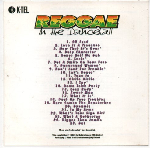 Various : Reggae In The Dancehall (CD, Comp)
