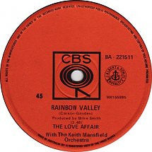 The Love Affair : Rainbow Valley (7", Single)