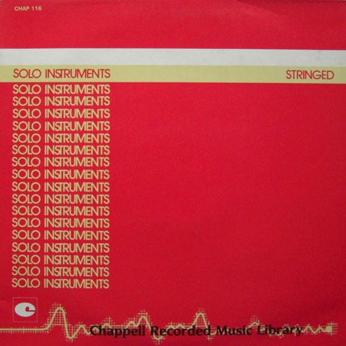 Various : Solo Instruments - Stringed (LP)