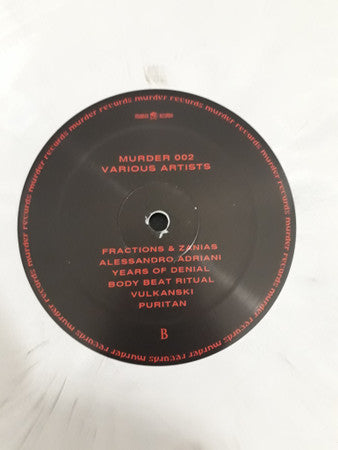 Various : Murder 02 (12", Comp, Ltd, Gre)
