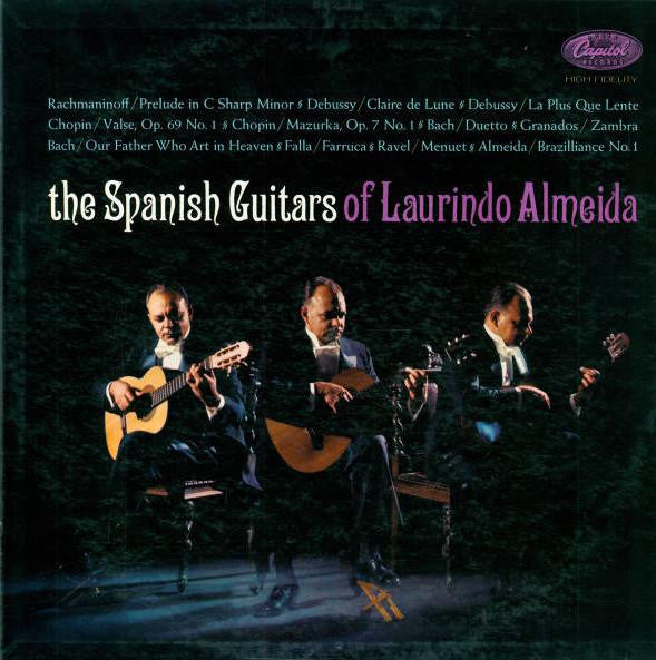 Laurindo Almeida : The Spanish Guitars Of Laurindo Almeida (LP)
