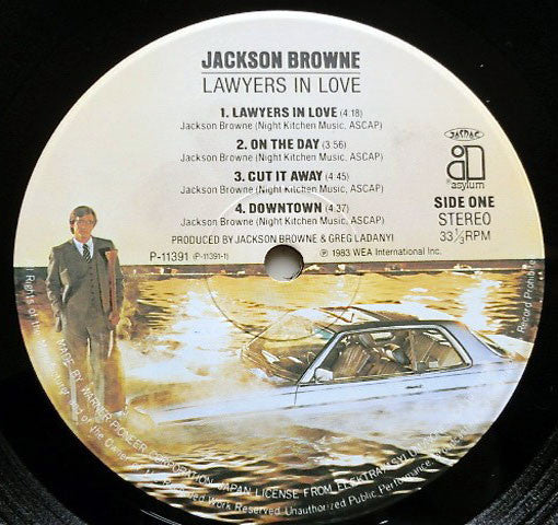 Jackson Browne : Lawyers In Love (LP, Album)