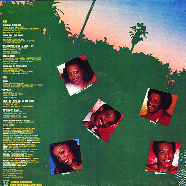 The 5th Dimension* : High On Sunshine (LP, Album)