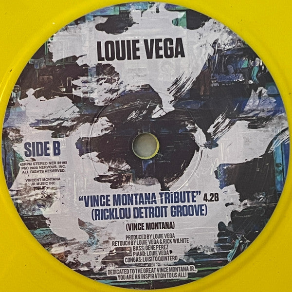 Louie Vega : Vince Montana Tribute (7", Yel)