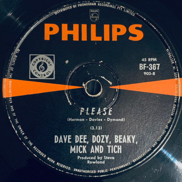 Dave Dee, Dozy, Beaky, Mick & Tich : The Legend Of Xanadu (7", Single, Ora)