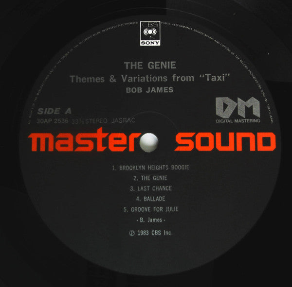 Bob James : The Genie: Themes & Variations From The TV Series "Taxi" (LP, Album, Mas)