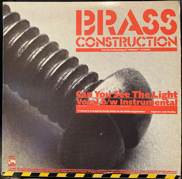 Brass Construction : Can You See The Light (12", Promo)