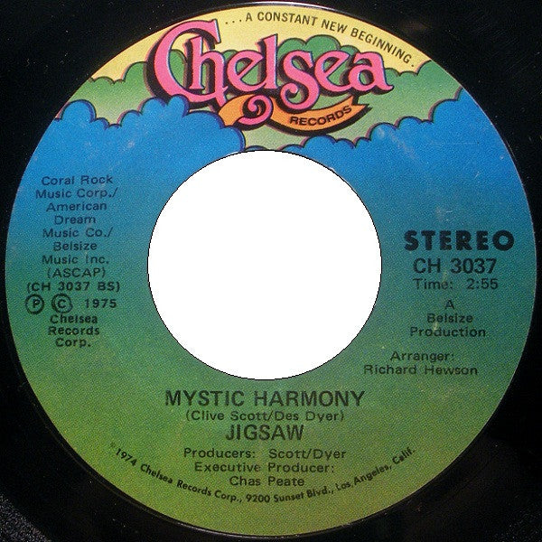 Jigsaw (3) : Love Fire / Mystic Harmony (7")