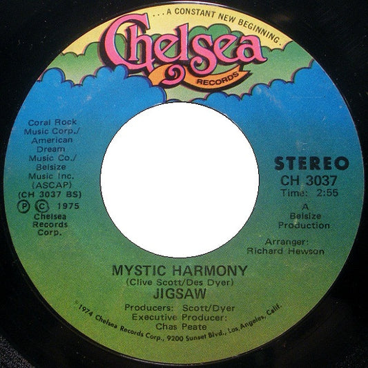 Jigsaw (3) : Love Fire / Mystic Harmony (7")