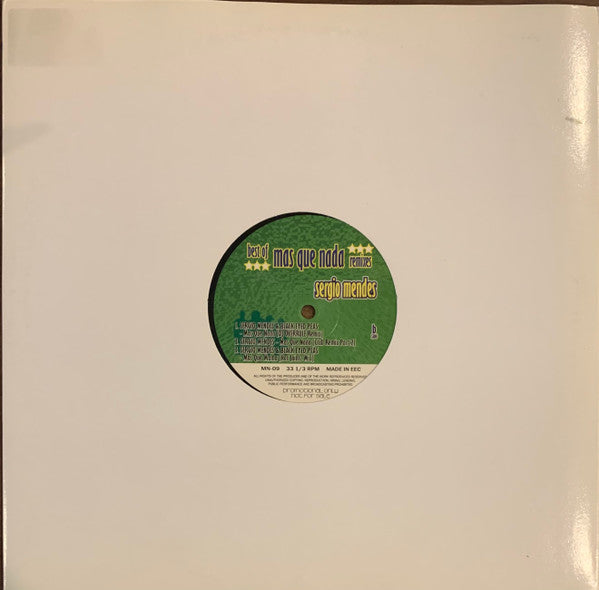 Sérgio Mendes : Best Of Mas Que Nada Remixes (12")