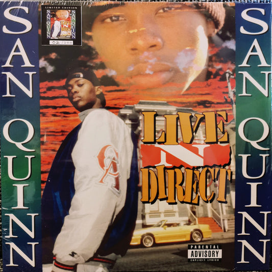 San Quinn : Live N Direct (2xLP, Album, Ltd, Num, RE)