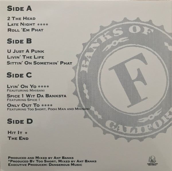 Ant Banks : Sittin' On Somethin' Phat (2xLP, Album, Ltd, Num, RE)