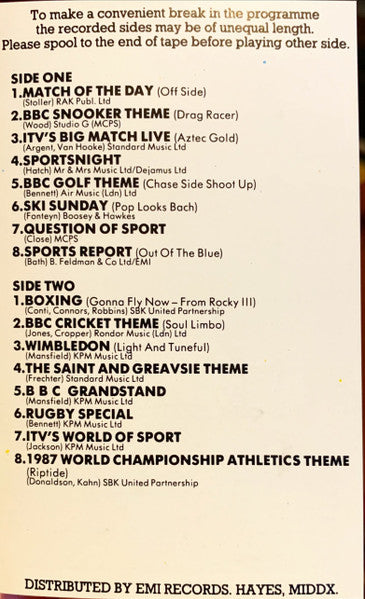 The Powerpack Orchestra* : Favourite Sports Themes (Cass)